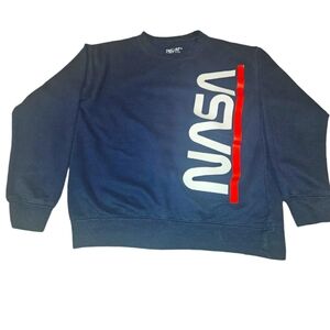Eighty Eight NASA Sweatshirt Boys Size Youth Large 14 Color Blue